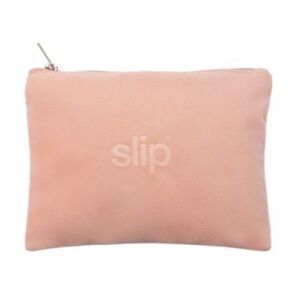 Slip Pink Rose Pouch / Cosmetic Bag